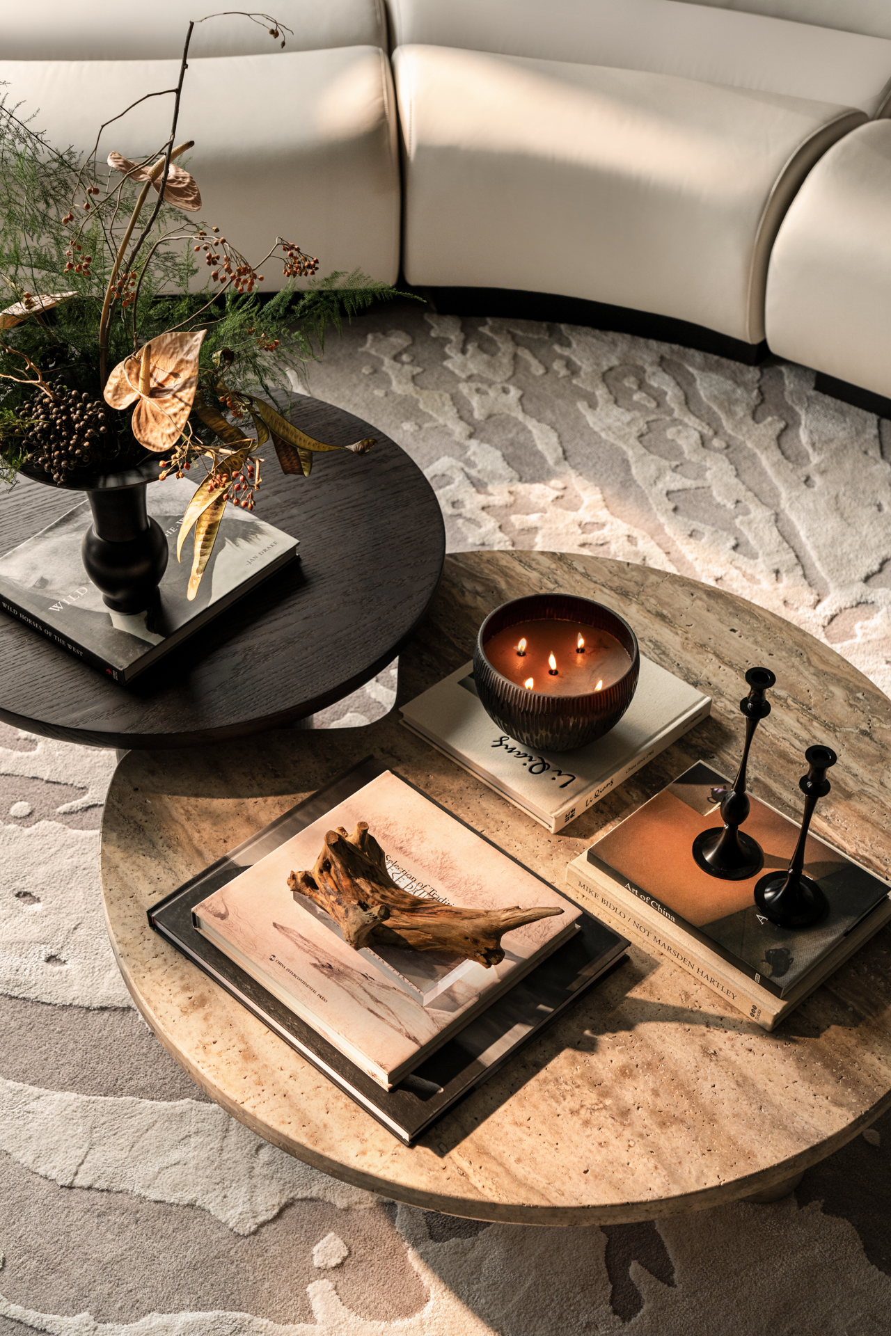 【IF DESIGN】新松弛主义丨杭州咏湖云庐中叠丨中国杭州丨软装IF DESIGN羽果设计-3