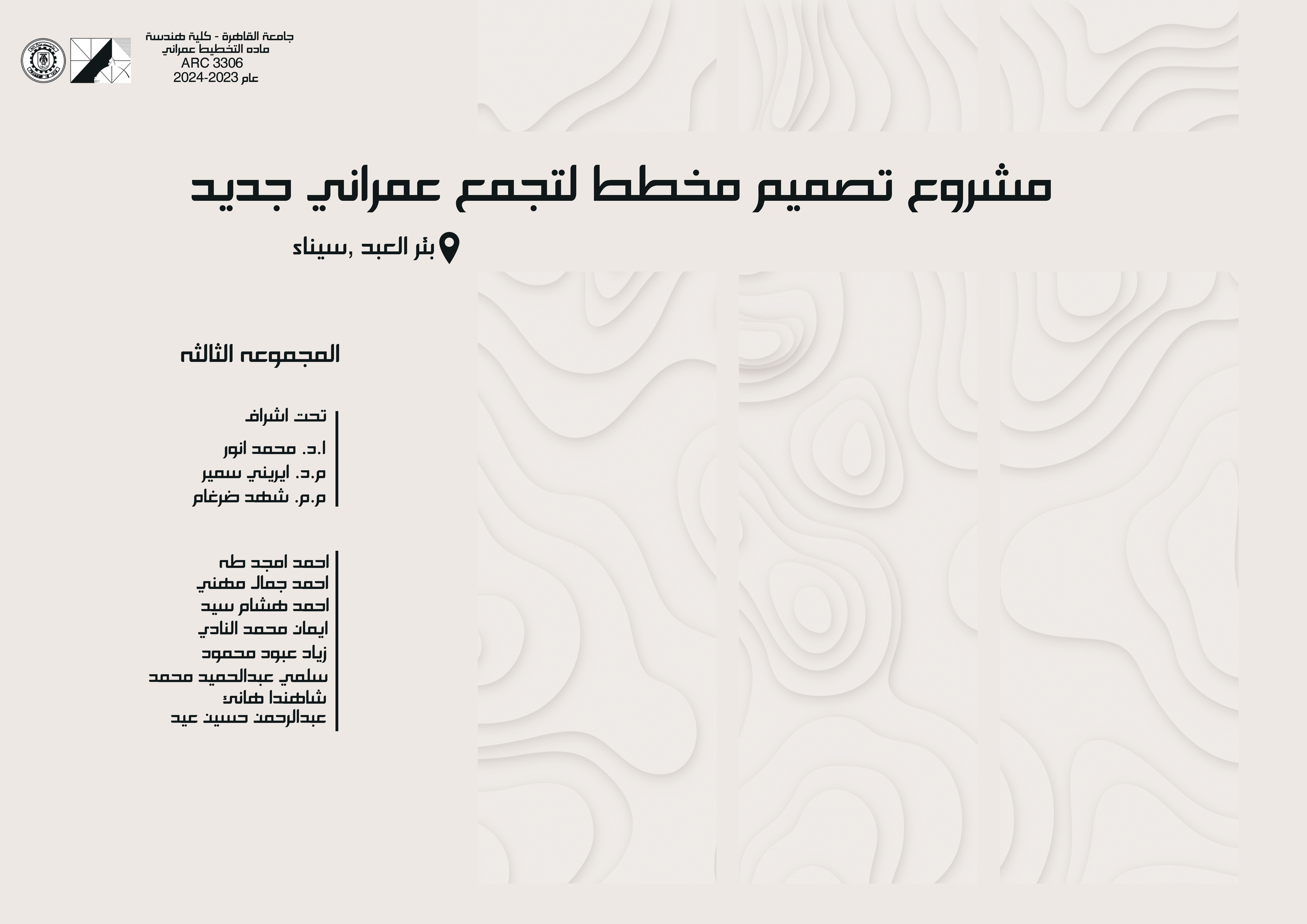 BIR EL ABD 城市规划丨开罗大学工程学院-6