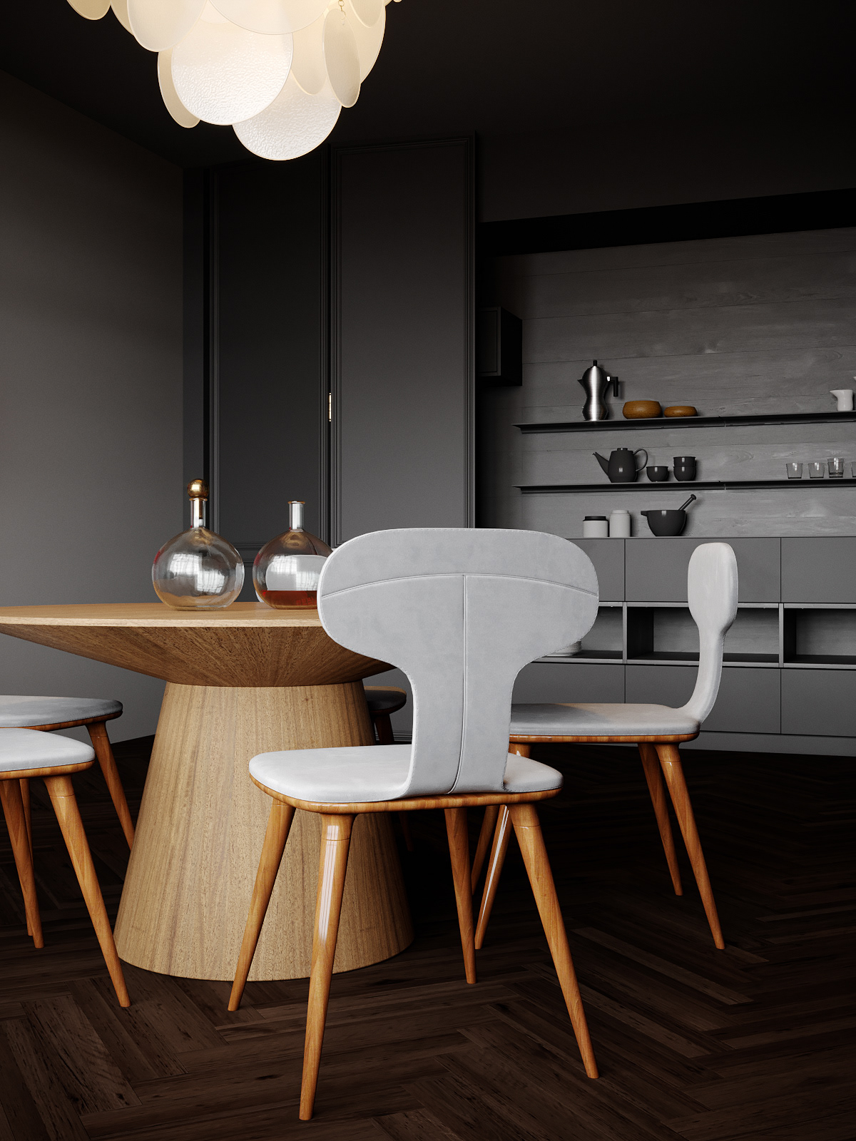 Solid grey Tamara Batsmanova-5