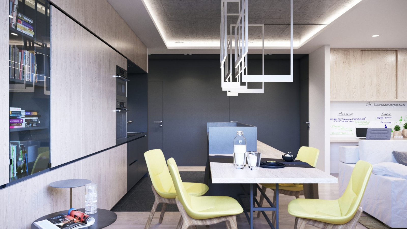 基辅85㎡开敞式住宅  K Band Studio-4