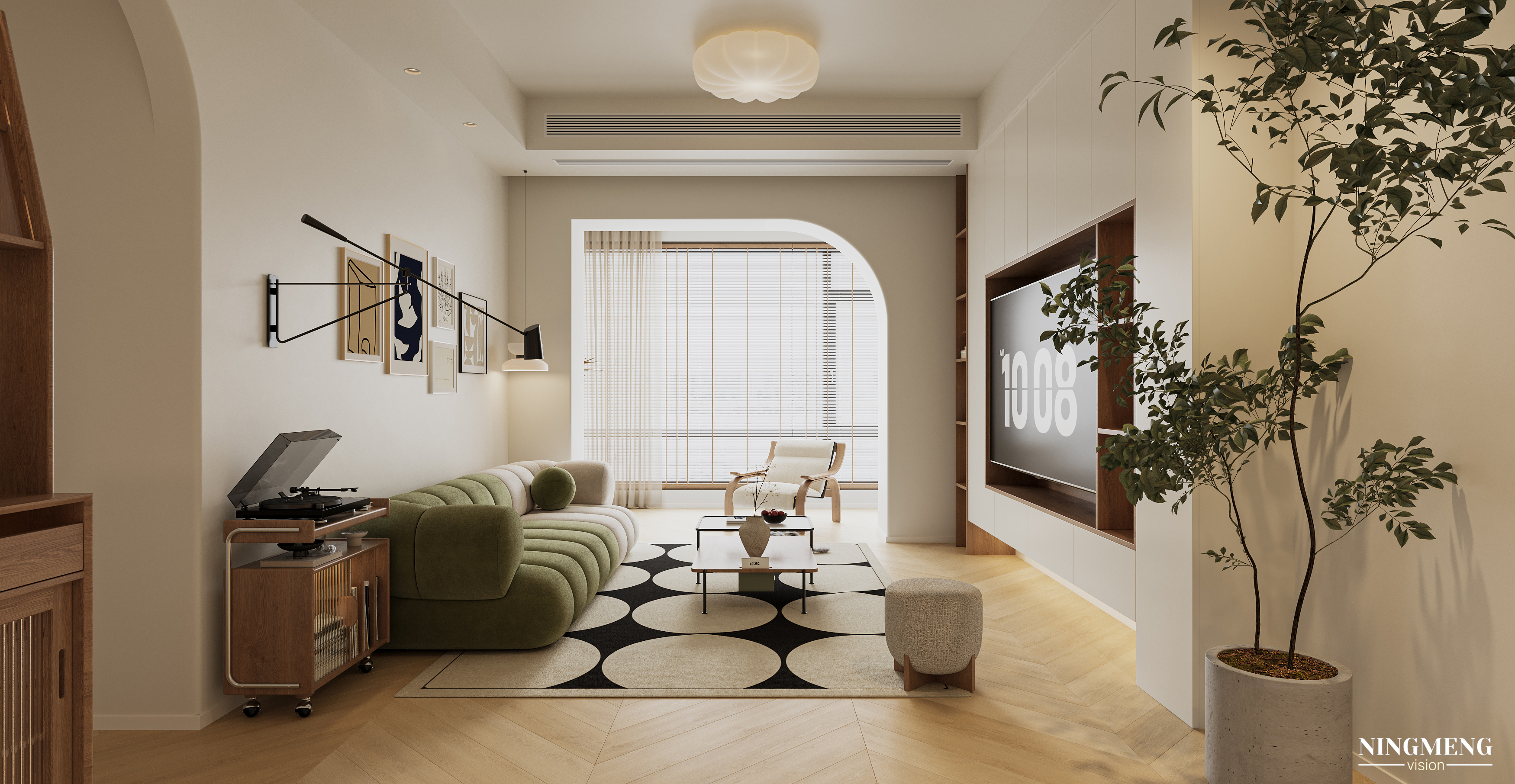 奶油风室内设计-4