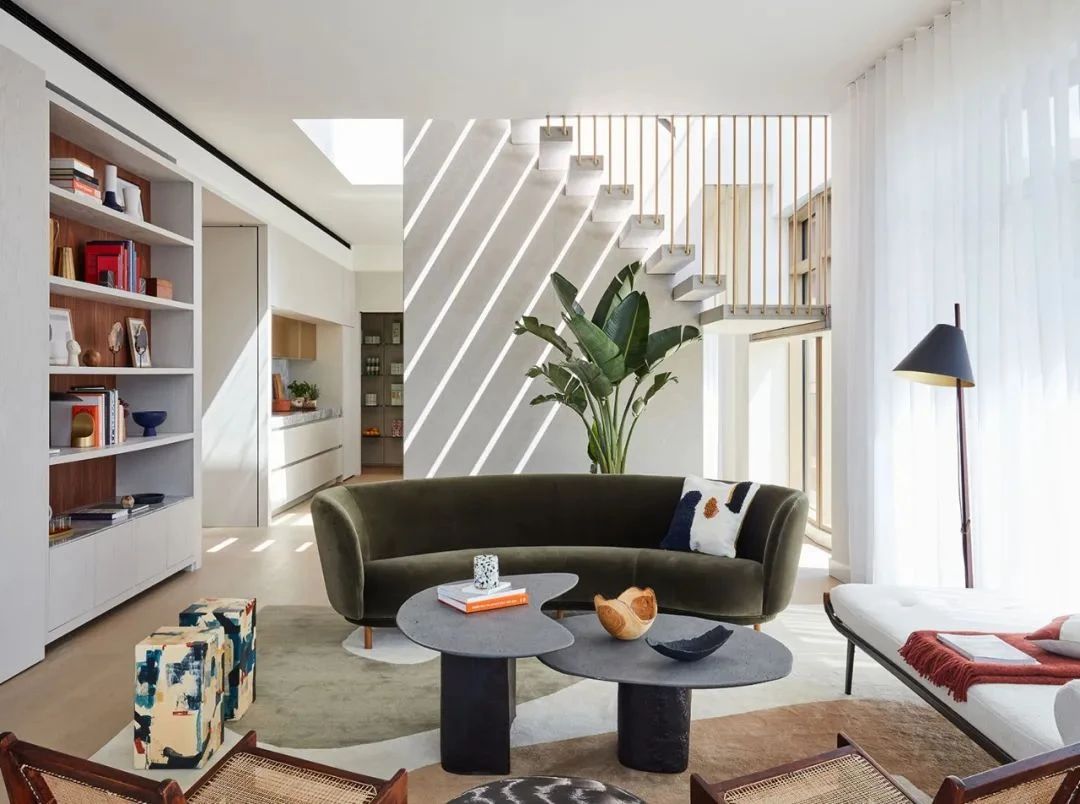 伦敦 LUMA 公寓大楼顶层复式公寓设计丨英国伦敦丨ConranPartners-0