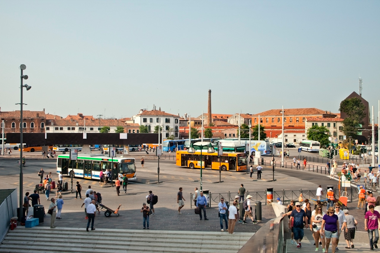  Tramway terminal in Venice 
			-7