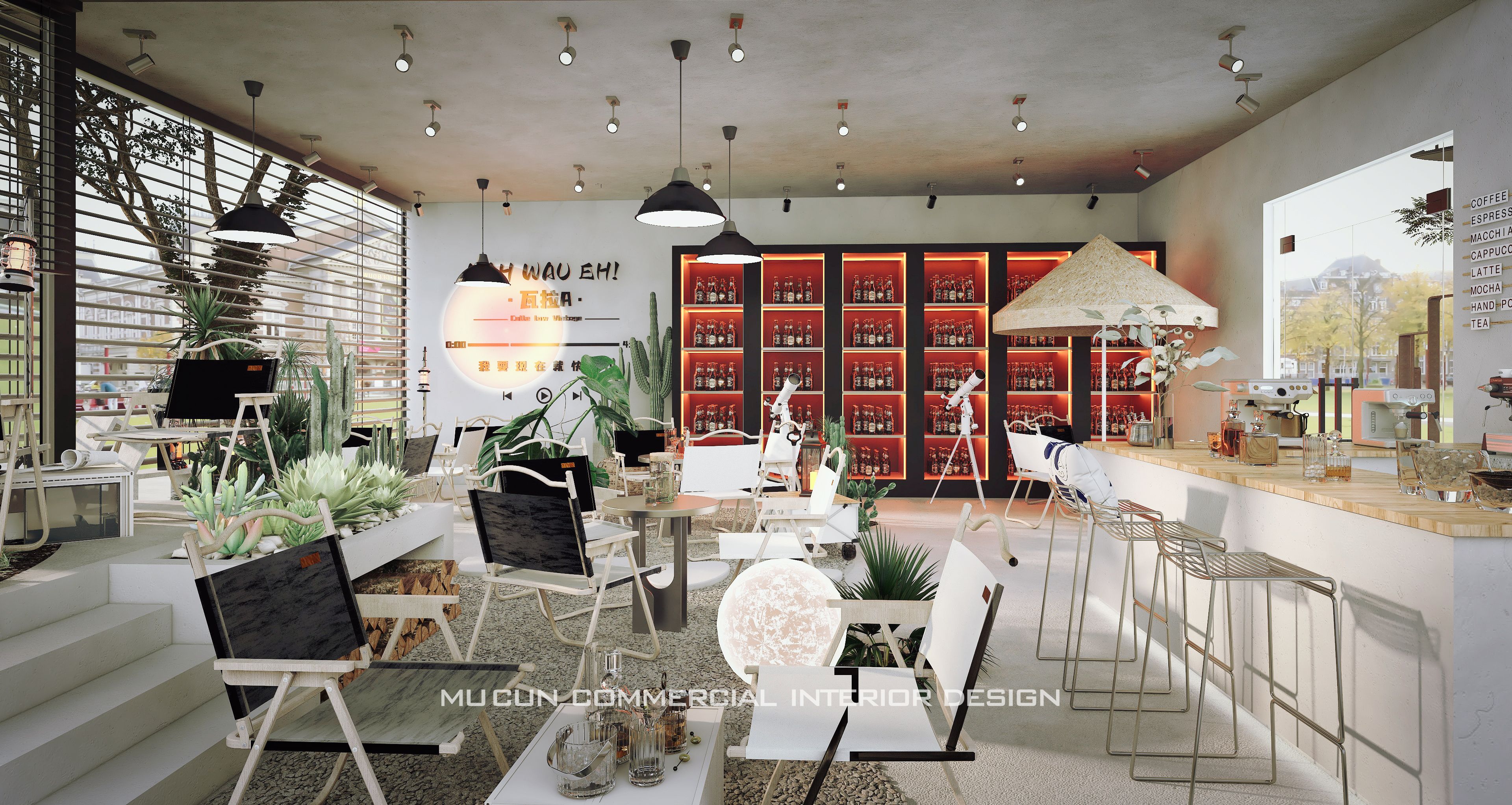 网红风小酒馆咖啡店怎么设计更亮眼？-5