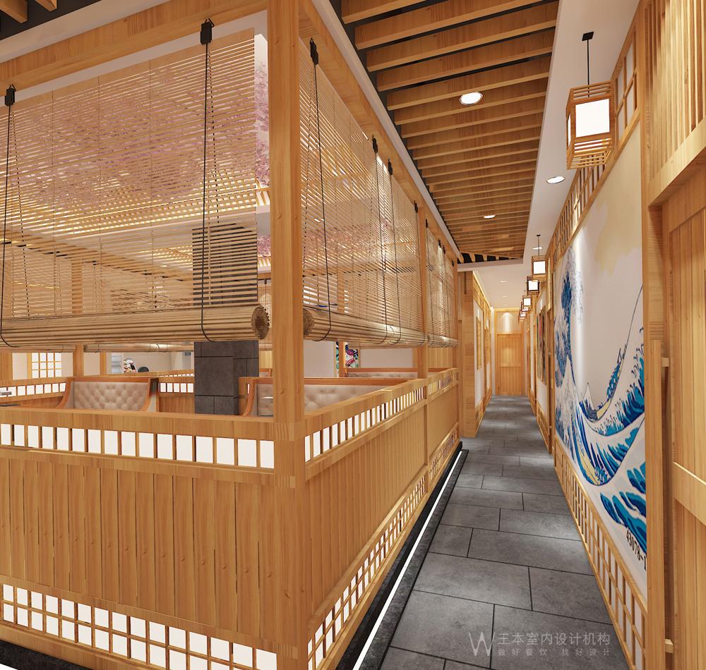 
河南济源九久和牛烤肉料理日式烤肉装修设计 -5