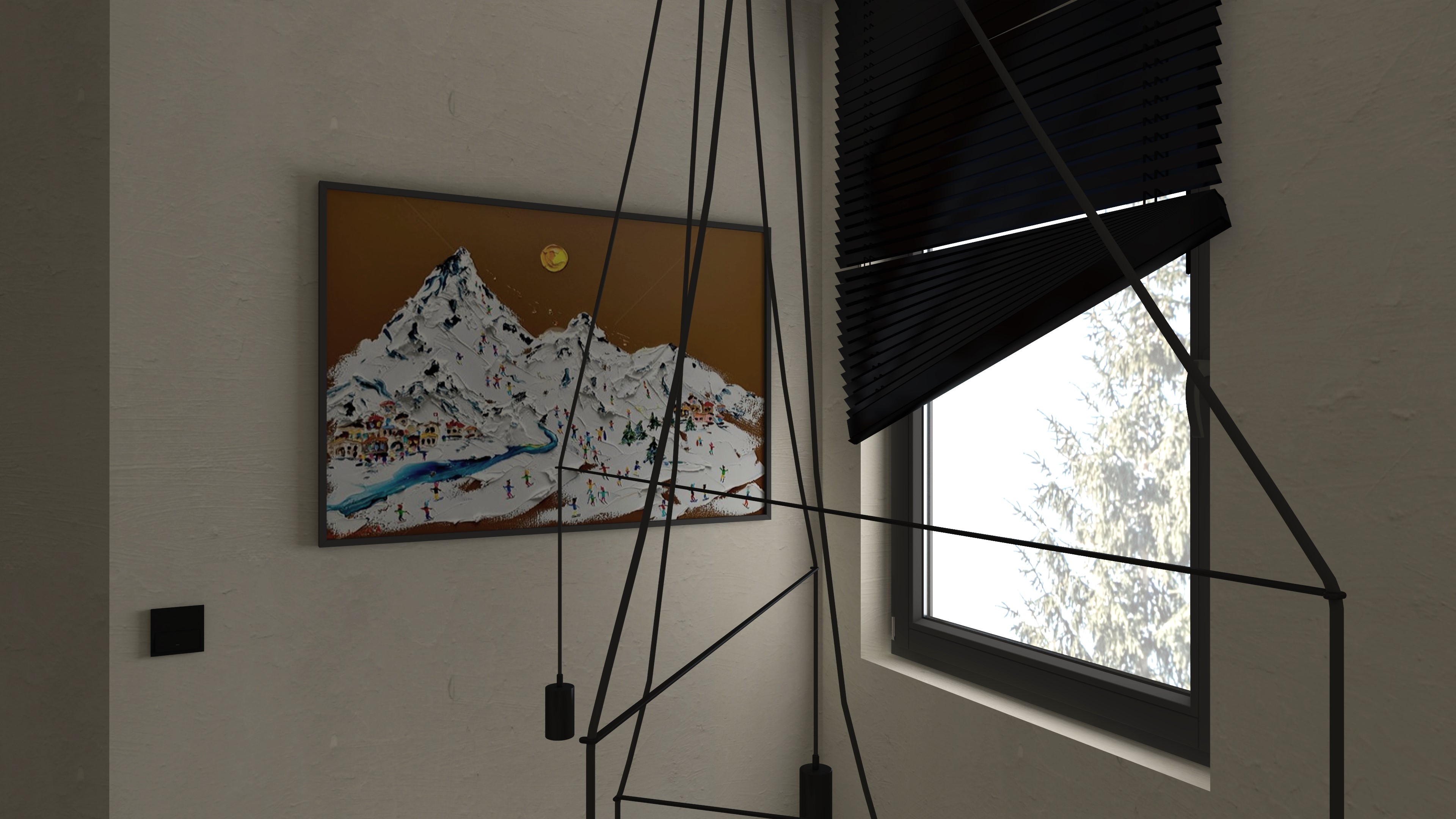 山区小屋室内设计-38