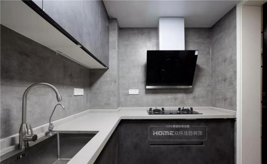 欢乐佳园装饰|| 游走于灰色调,酷中带暖-33