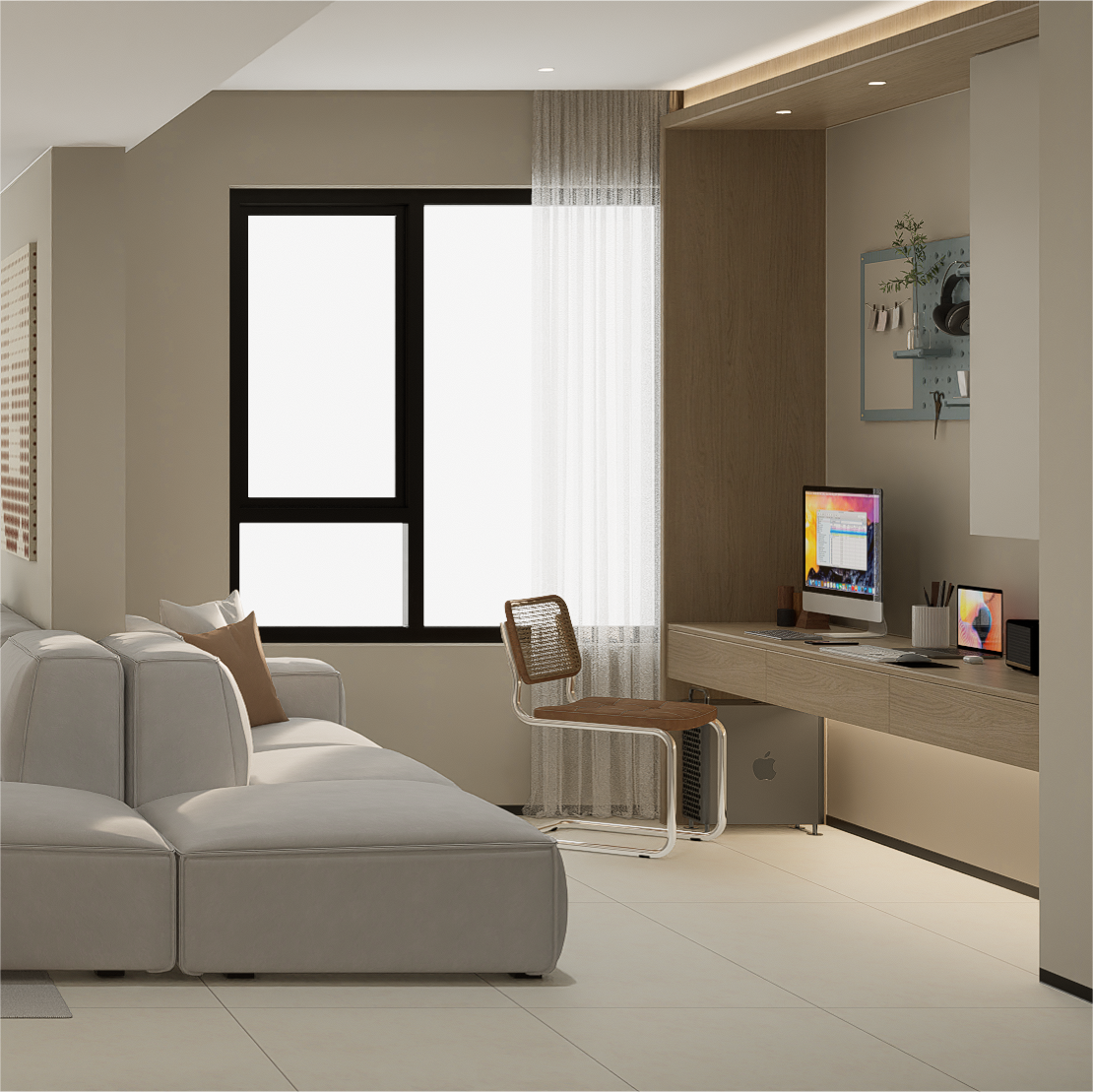 120平四改三改善住房设计-6