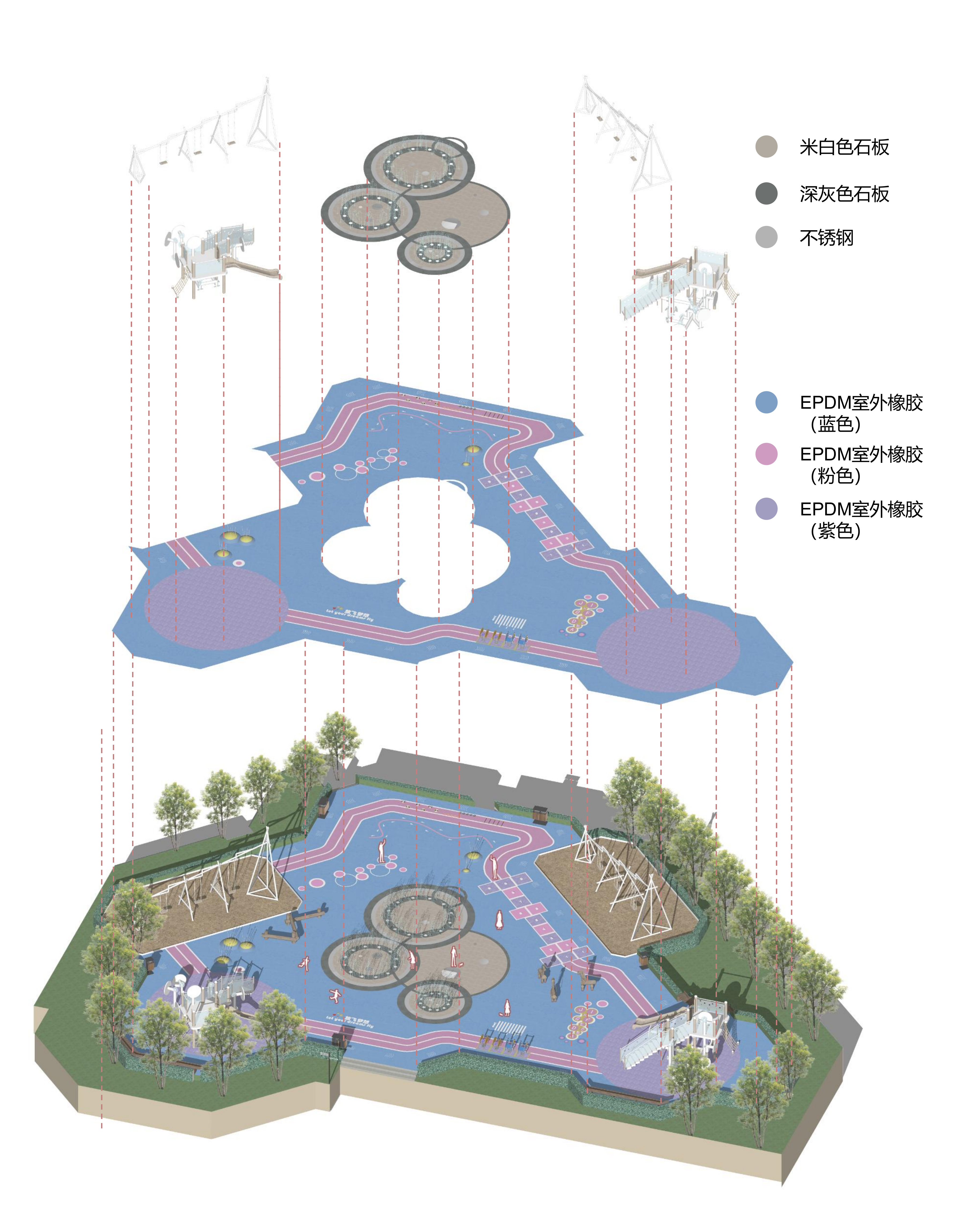长沙市融城花园广场改造设计丨中国长沙丨湖南师范大学美术学院环境艺术专业-20