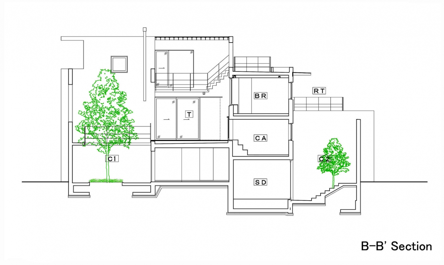 日本高番住宅丨K+S Architects-76