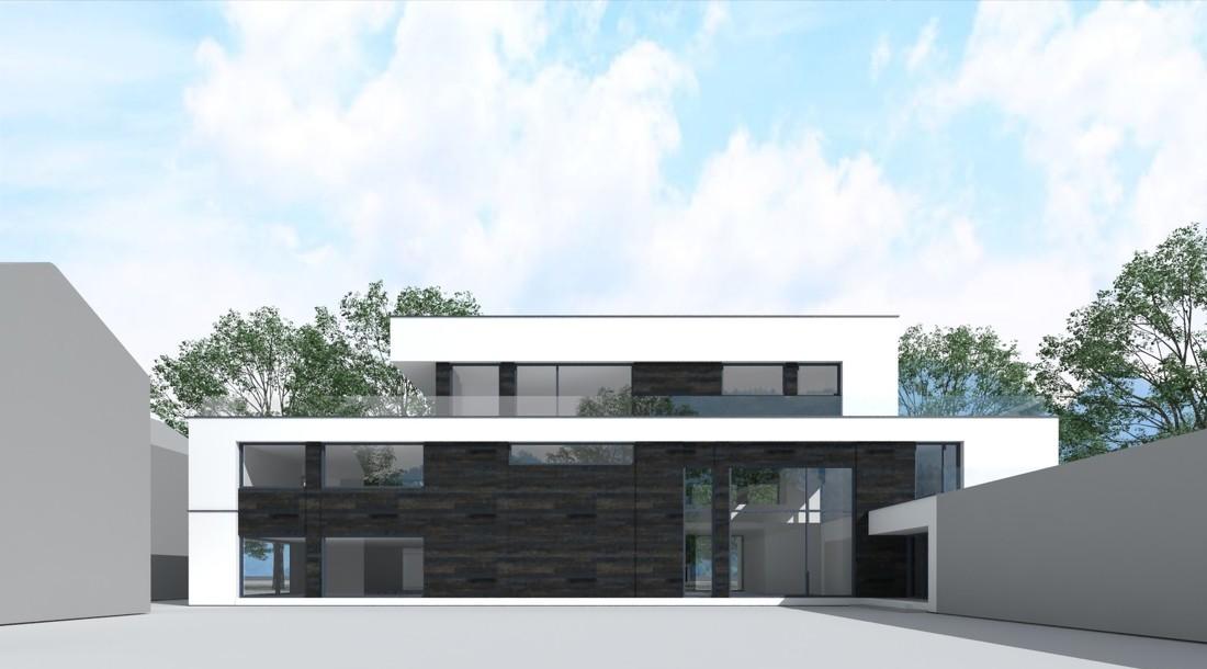 现代黑白极简别墅设计,自建房的优质选择-6