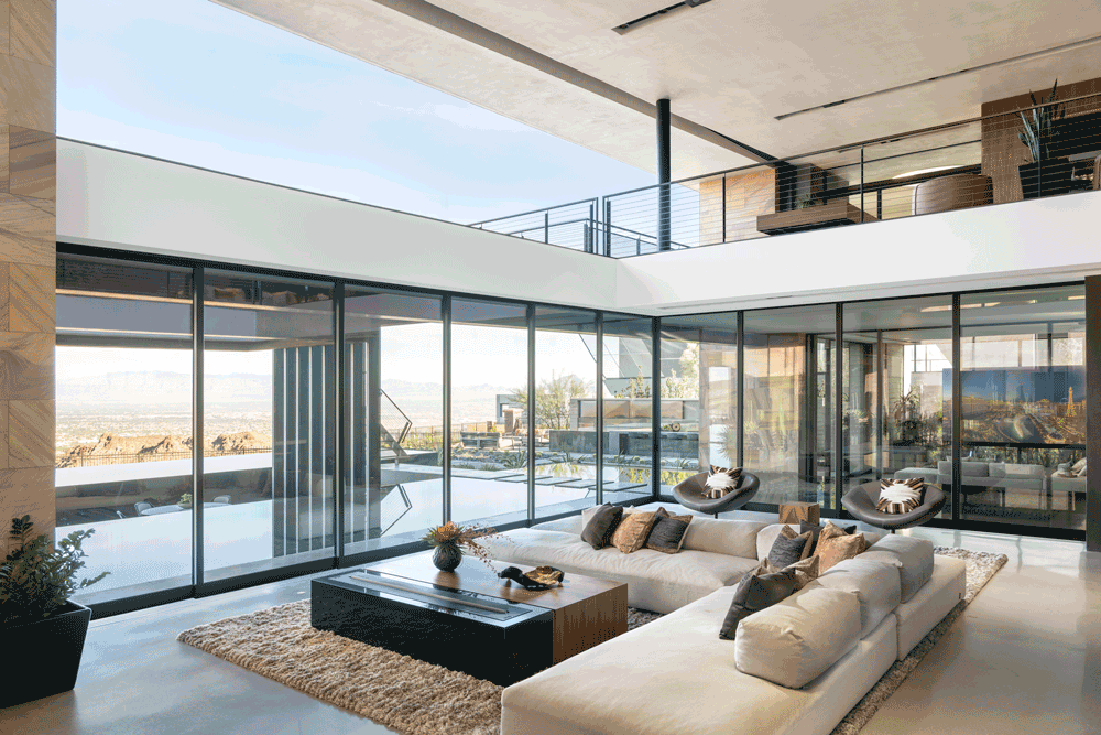 拉斯维加斯现代住宅设计 · VM001丨美国拉斯维加斯丨Blue Heron 设计团队-2