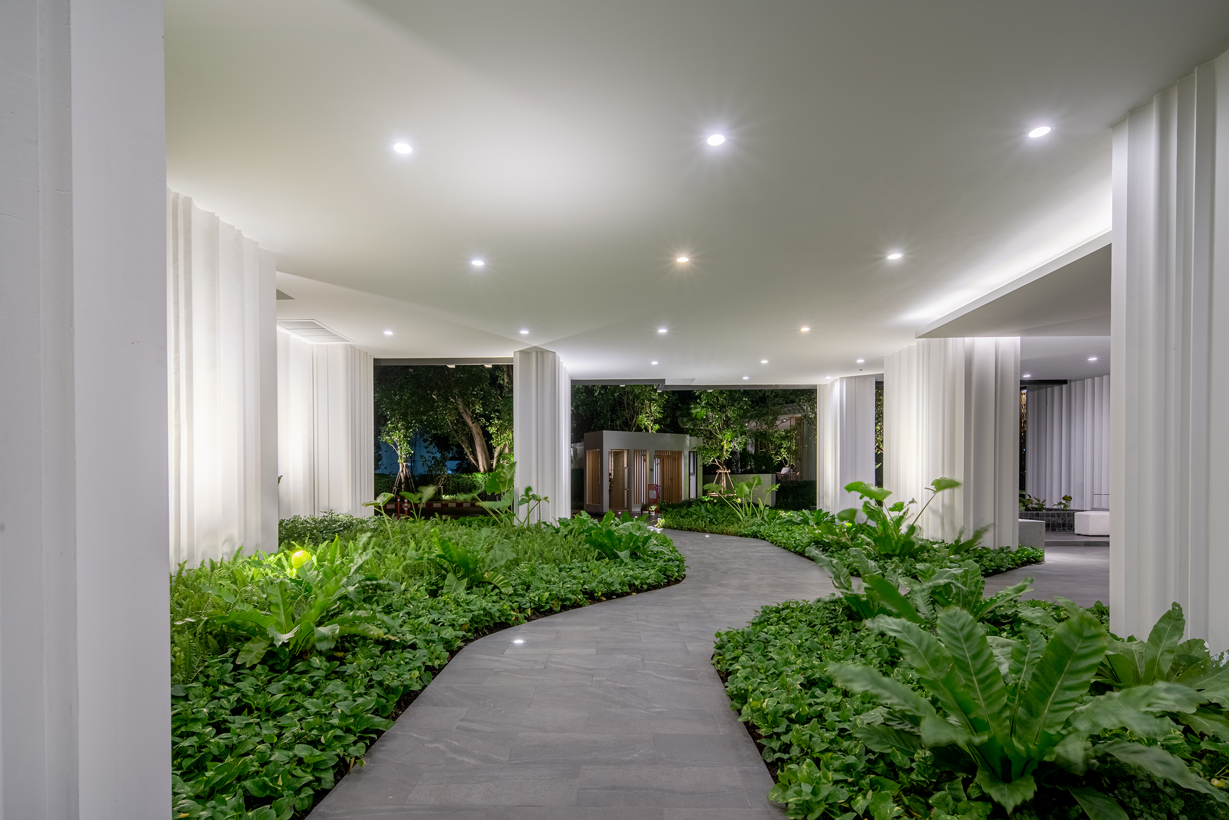 泰国曼谷高层住宅区景观-32