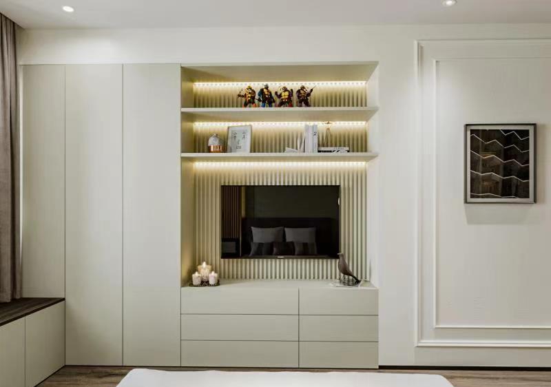 邯郸现代轻奢全屋定制家具展厅设计丨中国邯郸-2