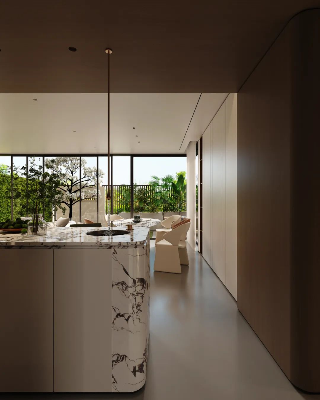 简奢原色 · 定制滨江壹号别墅生活丨中国成都丨原色原宿设计-21