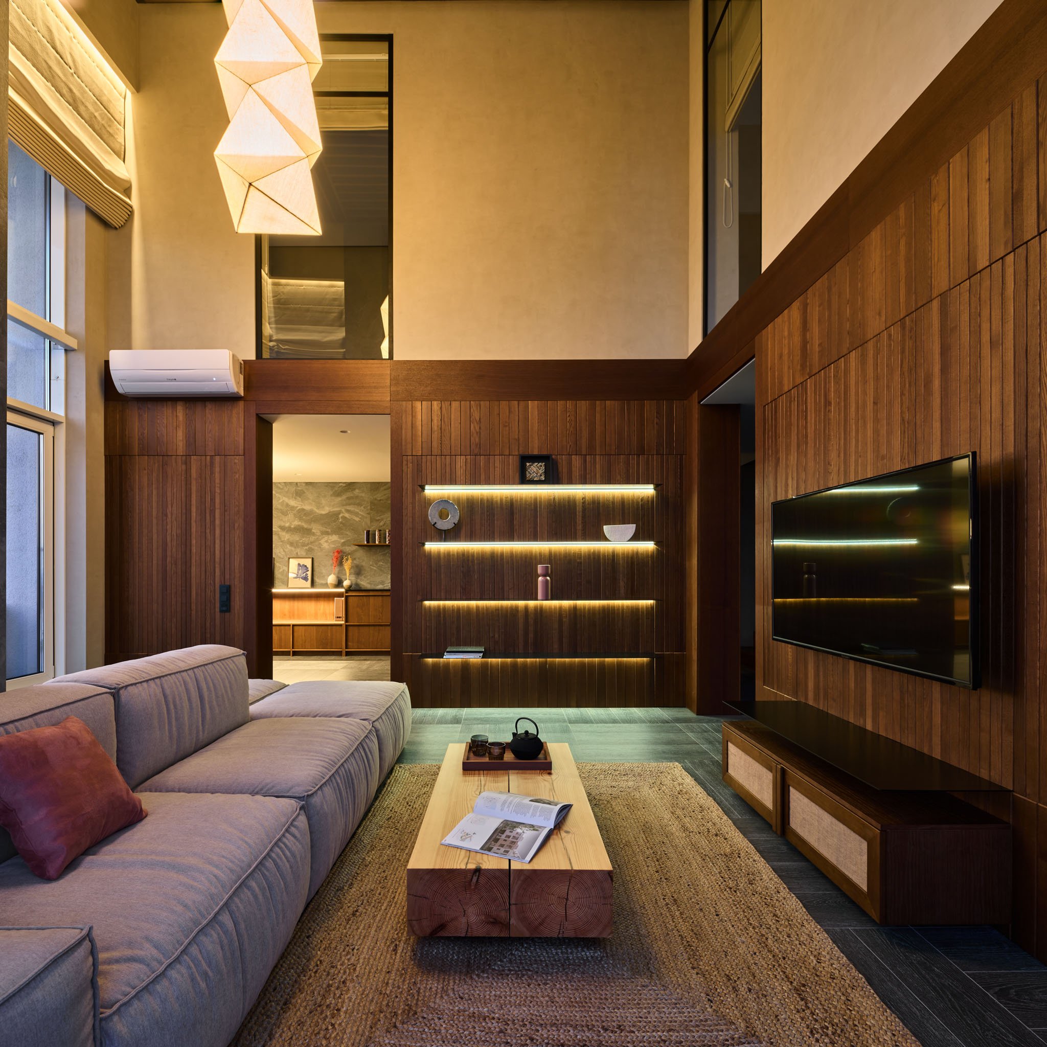 带露台的河景复式公寓丨俄罗斯新西伯利亚丨Brusnika Design-18