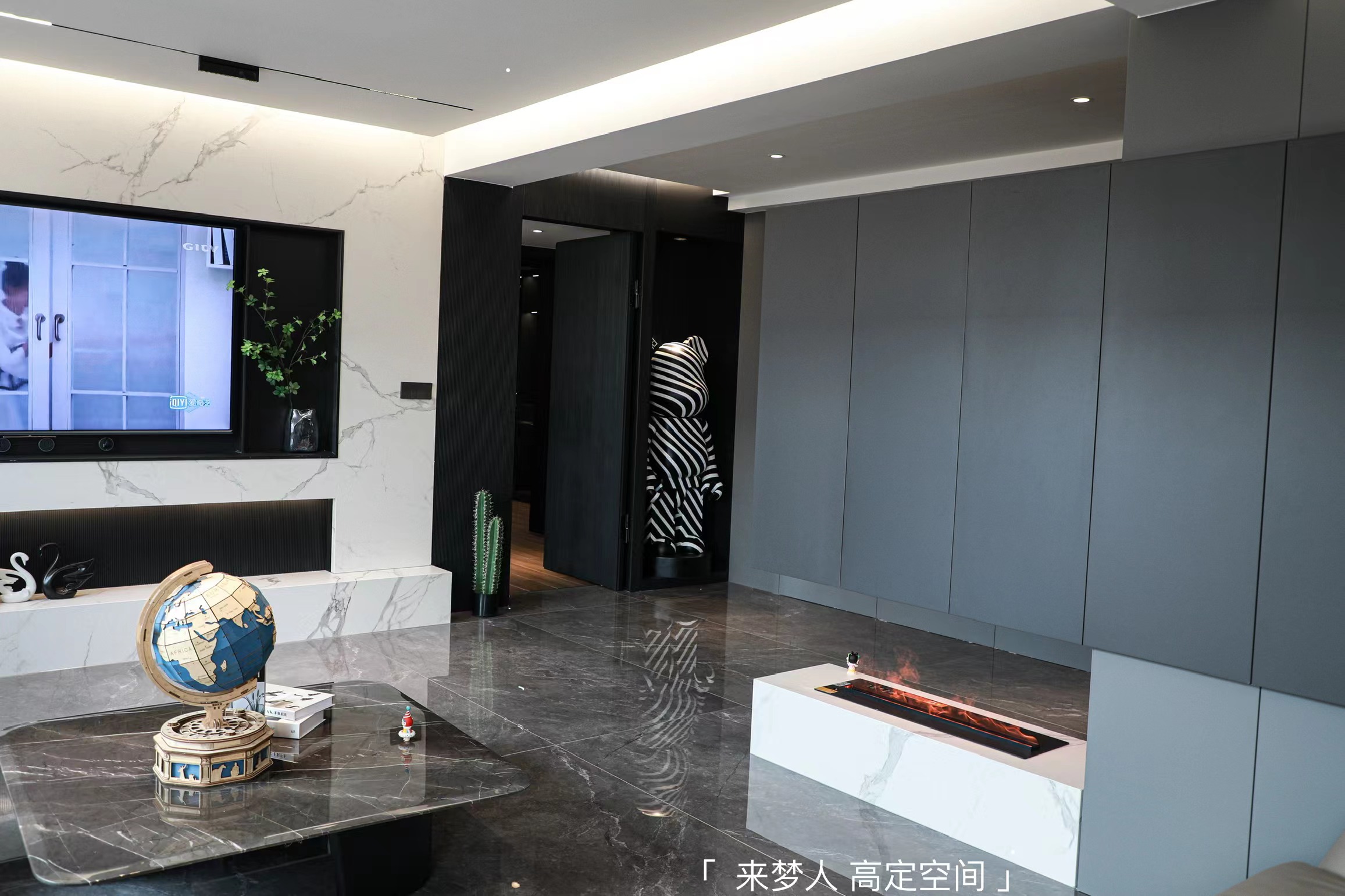 心中的那片黑白灰丨来梦人高定空间-8