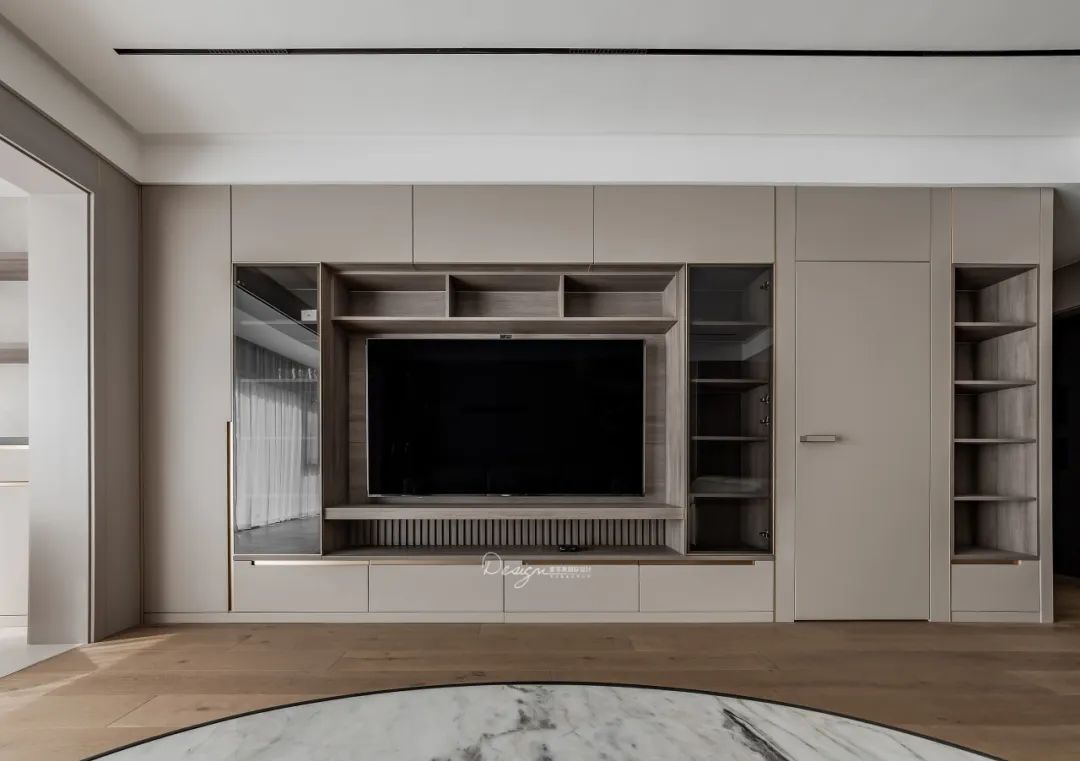 143㎡现代简约风住宅设计丨龙杰,杨闵涵-21