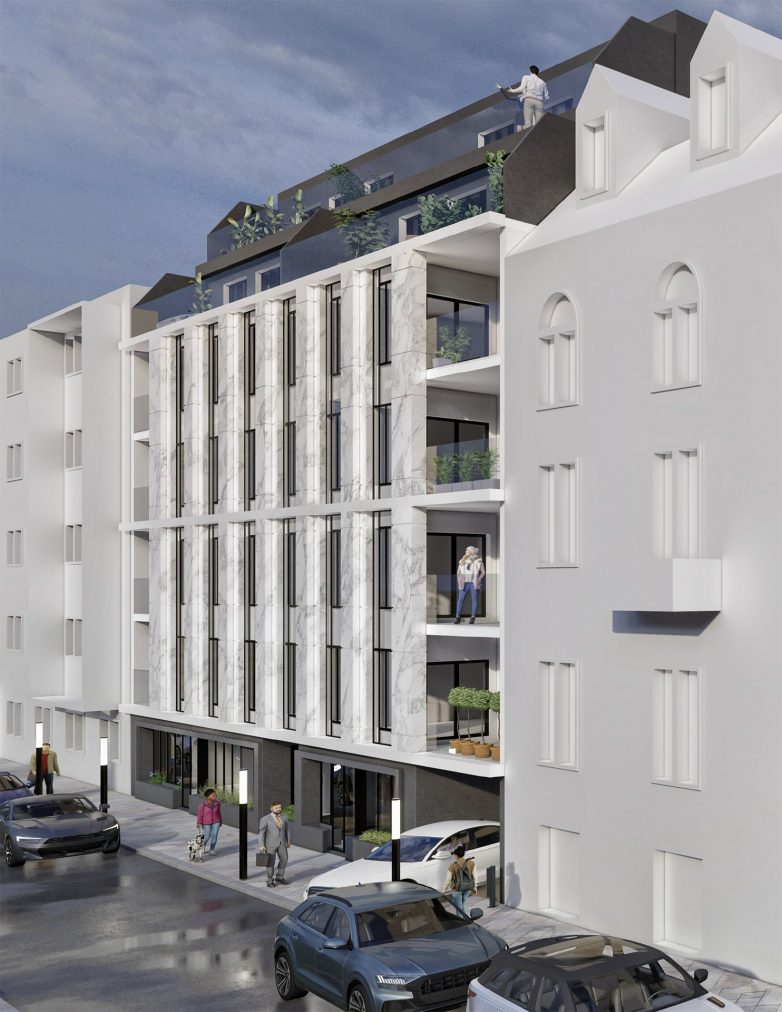 贝尔格莱德老城区5层17户住宅楼建设项目丨贝尔格莱德“Cube  D”工作室-32