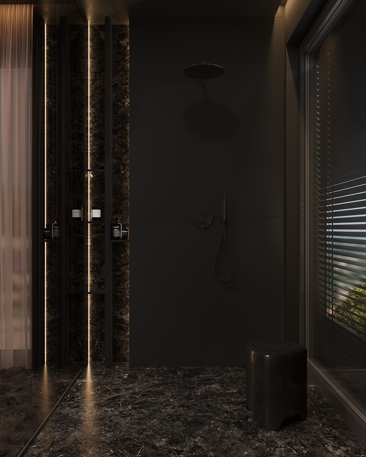 时尚高级黑，有质的空间设计！-15