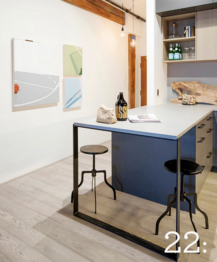 温哥华工业风百年宅 灰色调和红砖墙的完美融合-5