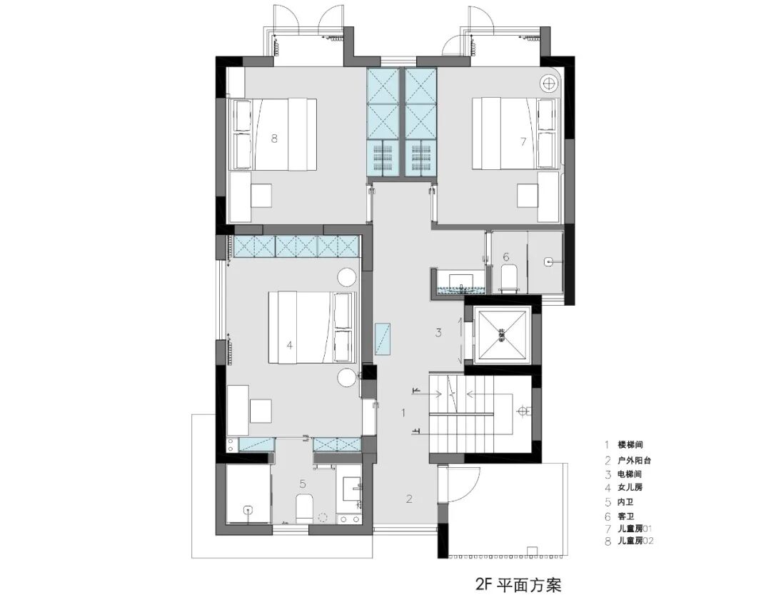 南昌阿鹤设计|500m²极简别墅，定格理想栖居！-102