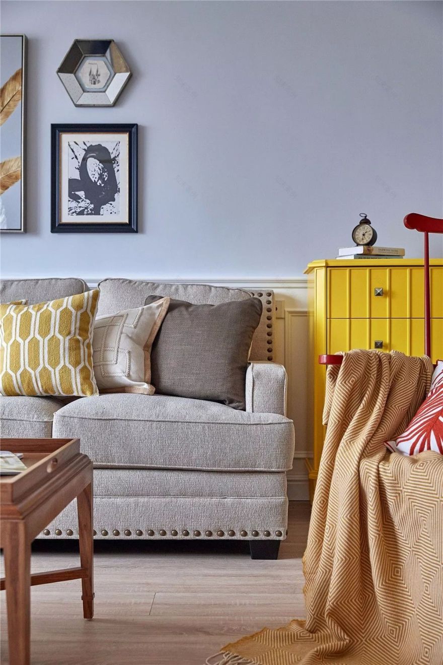 天津罗兰公馆 130㎡美式休闲风,诠释自由开放生活态度-30