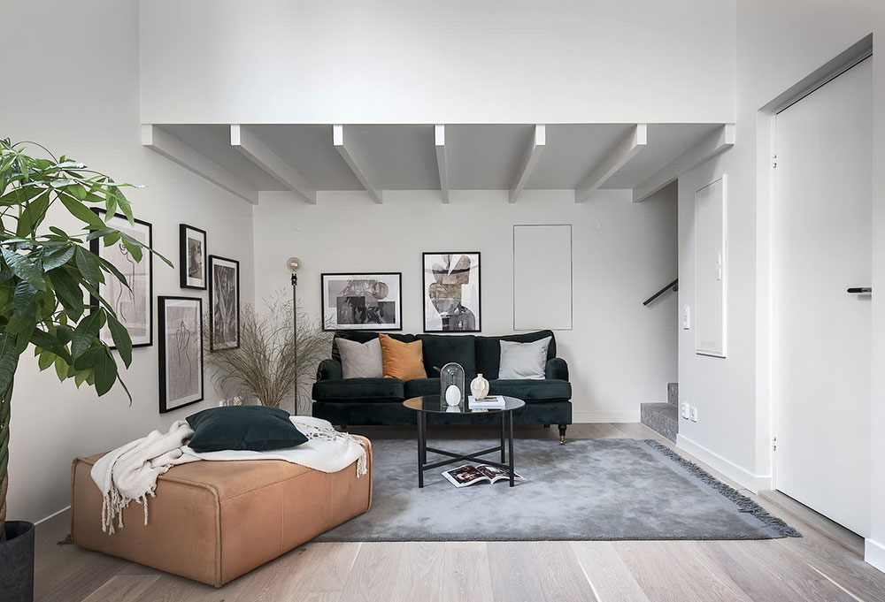 "斯德哥尔摩独特公寓设计 | 旧车库变时尚居所"-7