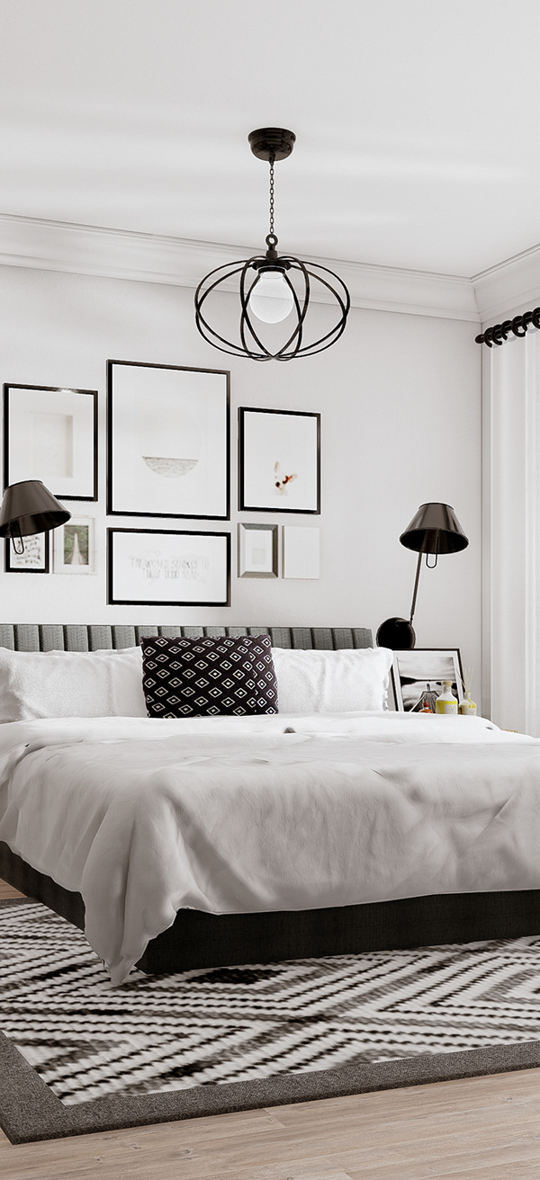 Bedroom - Scenes Rendering-4