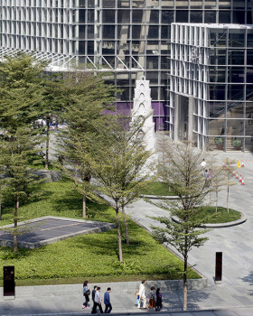 广州太古汇绿化屋顶和城市广场丨ArquitectonicaGEO