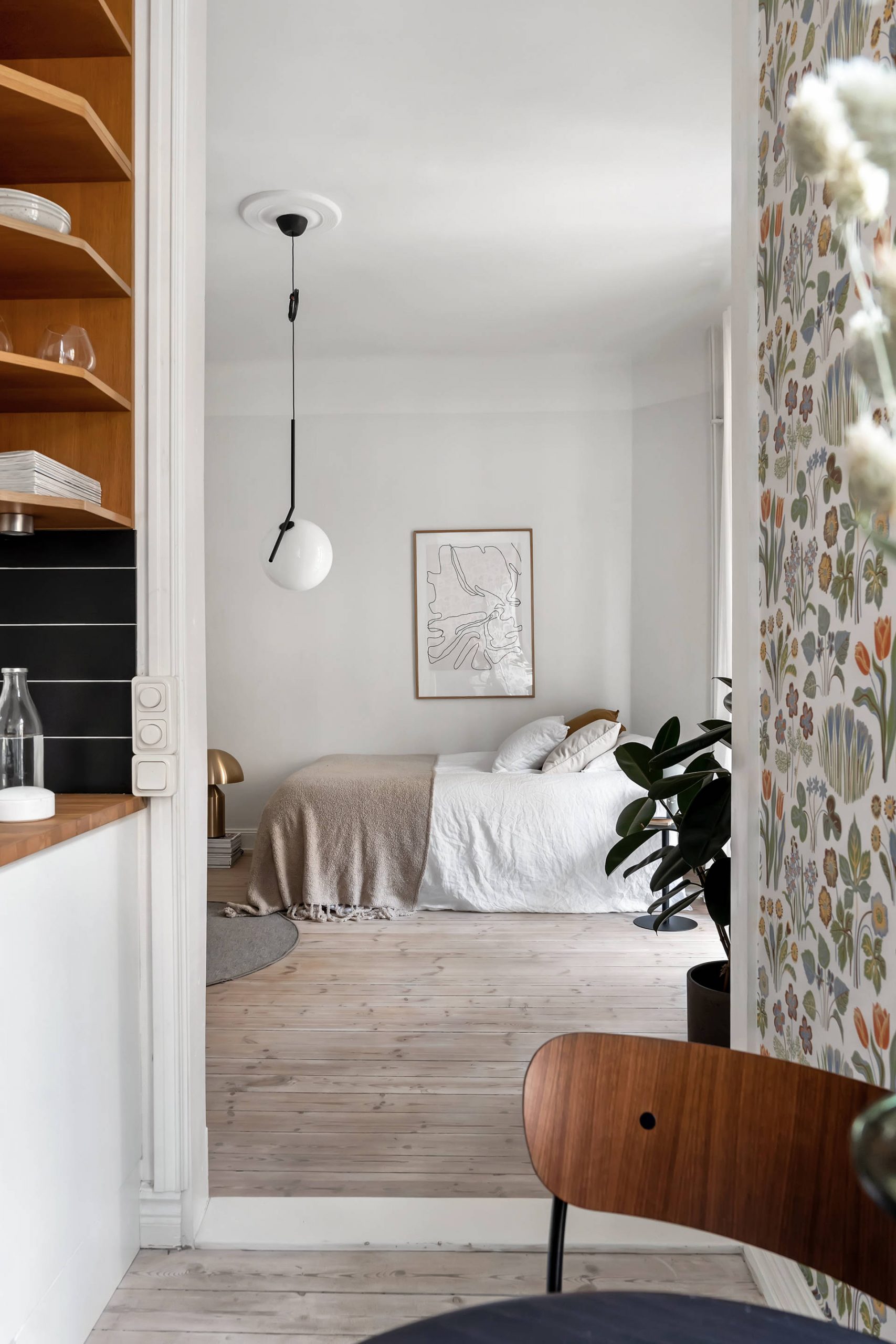 瑞典 34 平米迷人空气小公寓-12