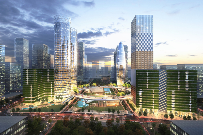 QIANHAI EXCHANGE PLAZA（前海交换广场）丨中国深圳丨Andrea Maffei Architects-2