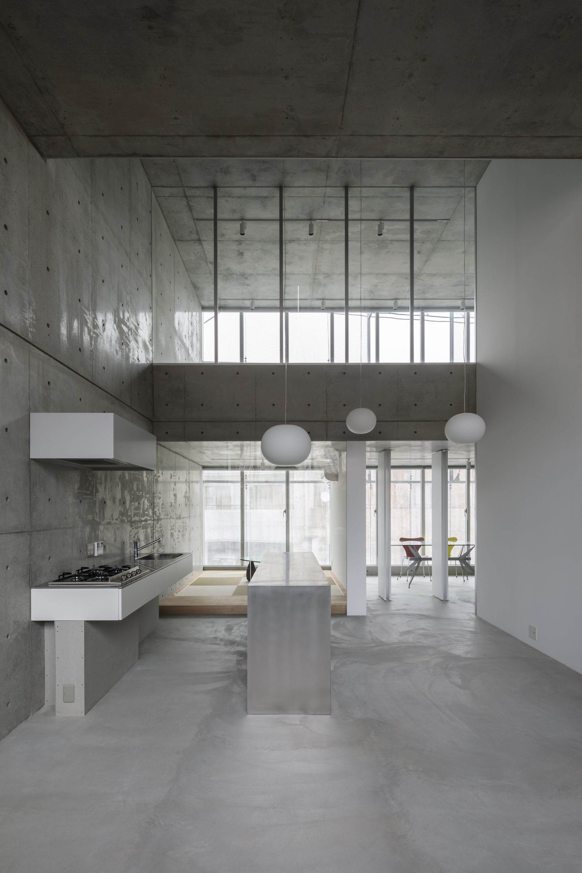 私宅与工作室综合体丨日本丨吉田豊建筑设计事务所-17