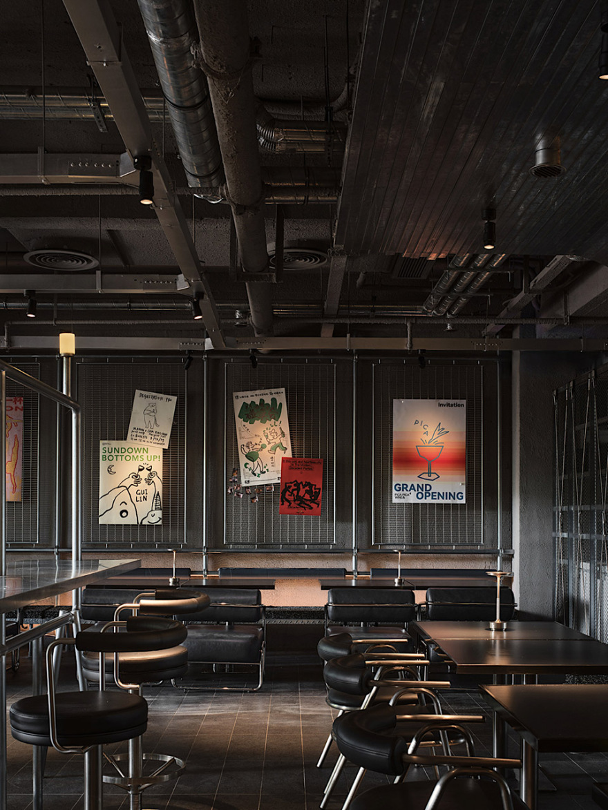 「NO LIMIT×無时差」CAFE&BAR丨中国福州丨BALANCE DESIGN平衡空间-94