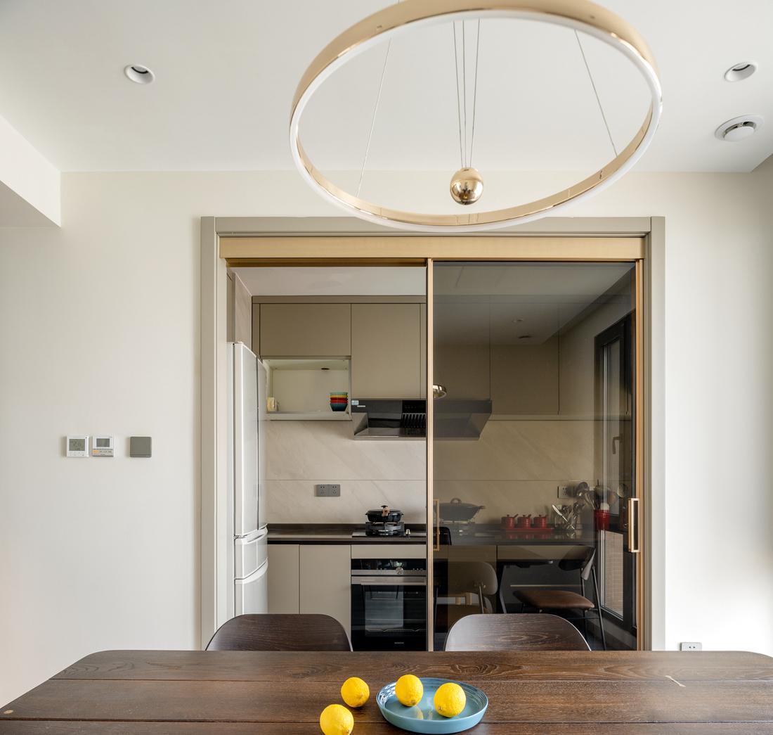 开放式厨房++吧台餐厅设计-14