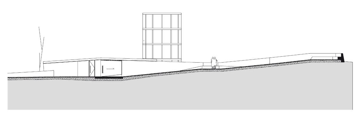 钢构电梯塔与办公楼 | 连接历史与现代的创意之作-18