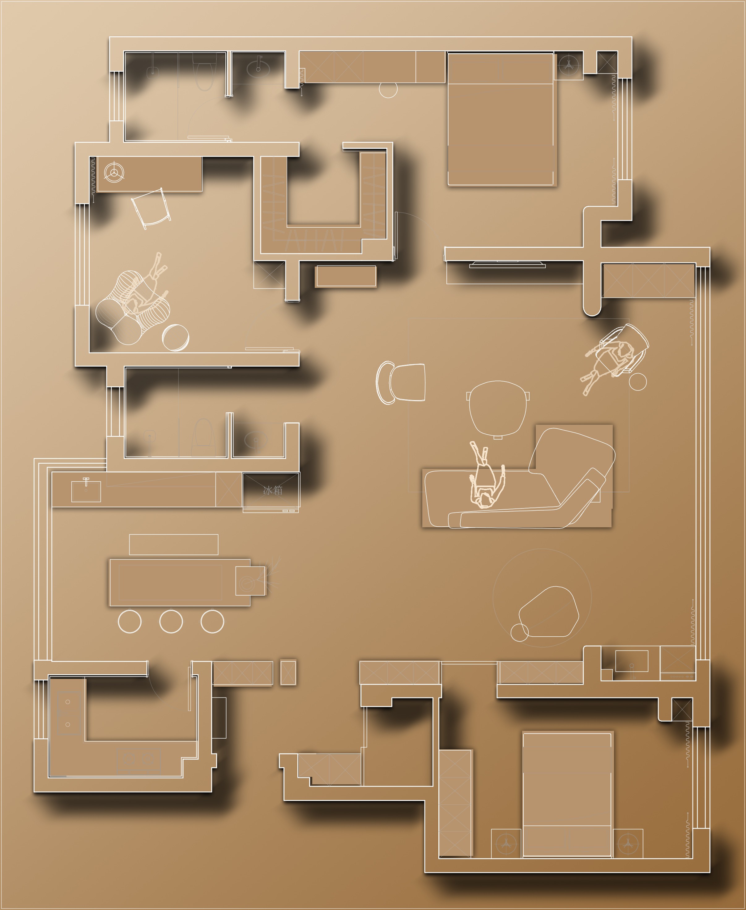 六安·远大舒州府丨中国六安丨黟木空间设计-25