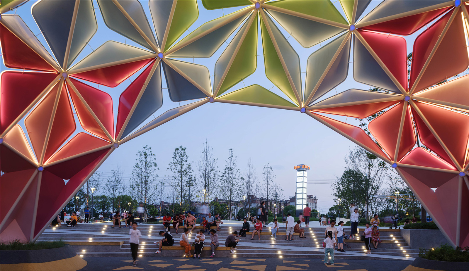 淮安拼图公园丨中国淮安丨大小景观-43