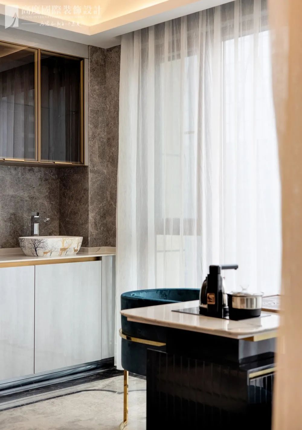 意式新奢华,华发中城荟 240㎡精致生活空间丨中国武汉丨高度国际装饰设计集团武汉公司-36