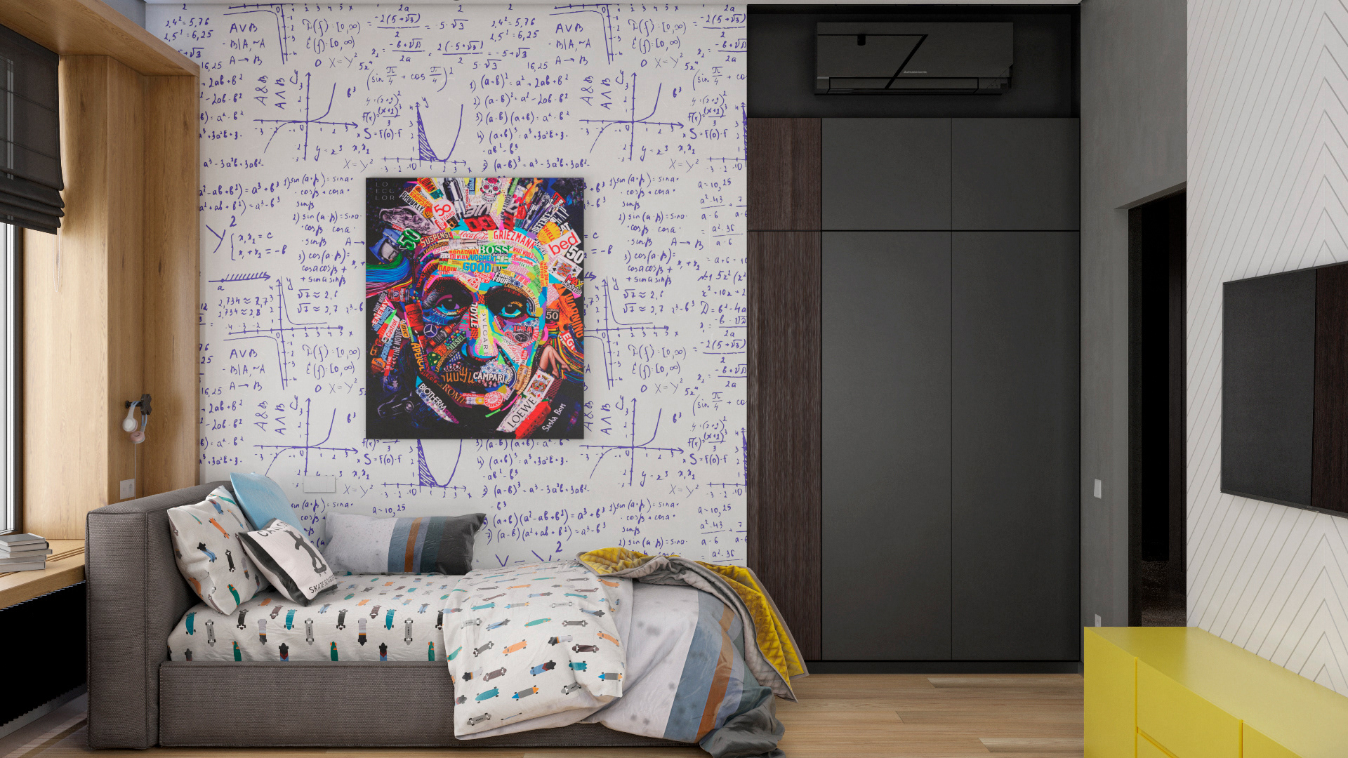 莫斯科100㎡住宅设计 永恒的经典！-18