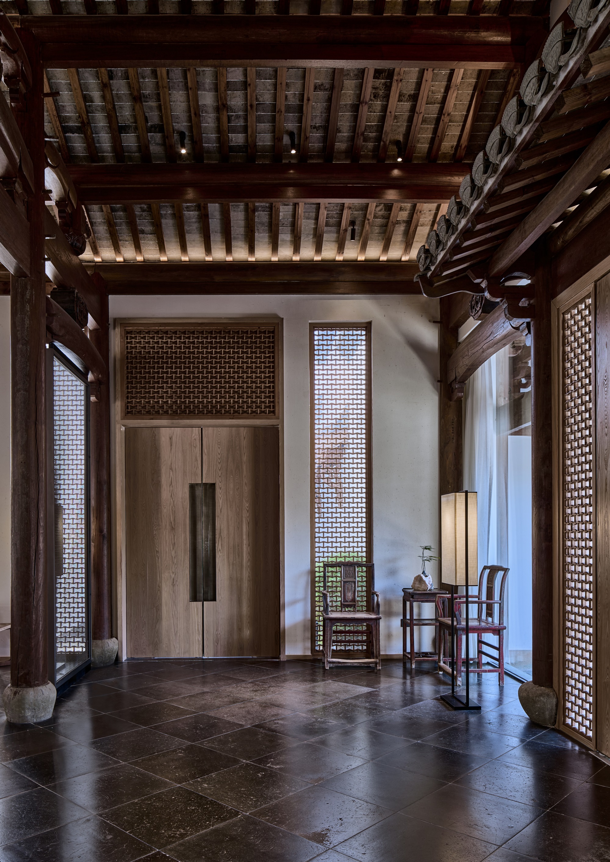 黄山紫阳烟雨度假酒店丨中国安徽丨风合睦晨空间设计-115