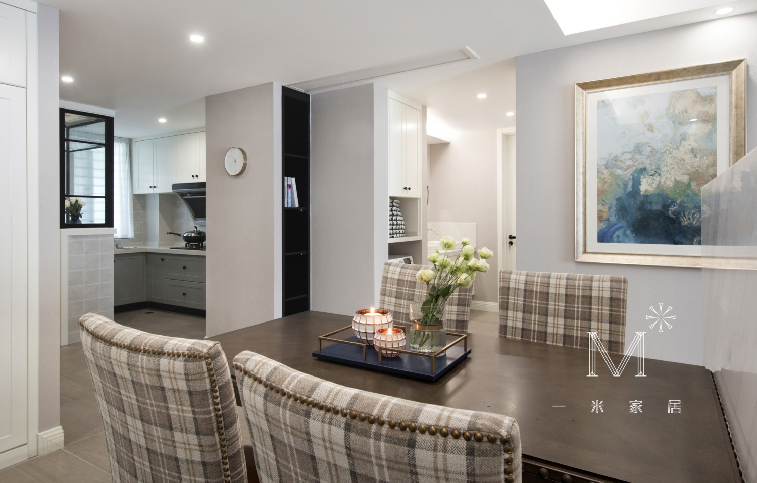 【一米家居】 ◣Luna&Dindin◥ 110㎡美式-23