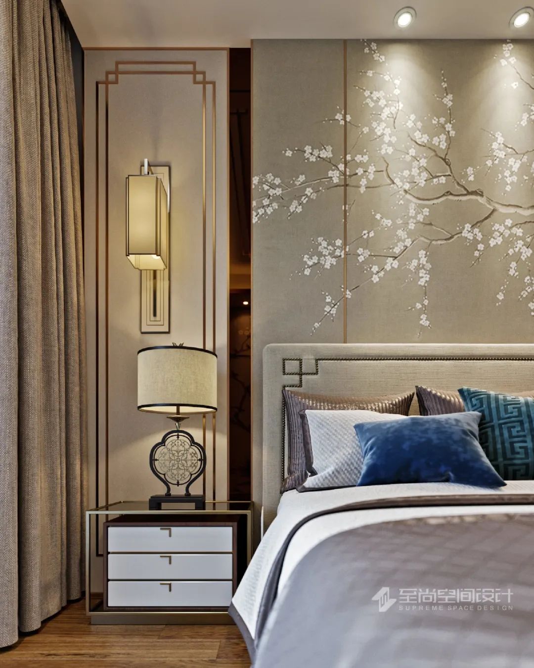 新中式诗意空间，传统与现代的完美融合-40