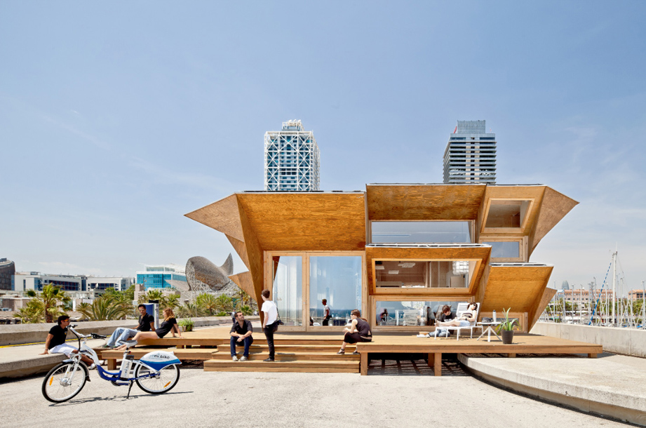 太阳能 pavilion  智慧城市控制中心丨西班牙巴塞罗那-11