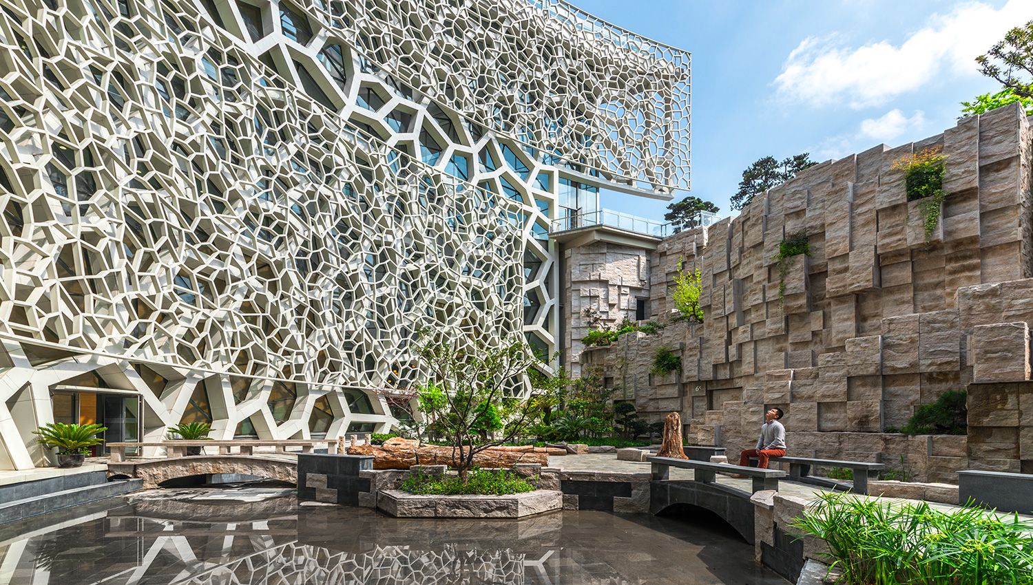 上海自然历史博物馆景观及公共广场设计丨中国上海丨Hoerr Schaudt 与 Perkins + Will-9