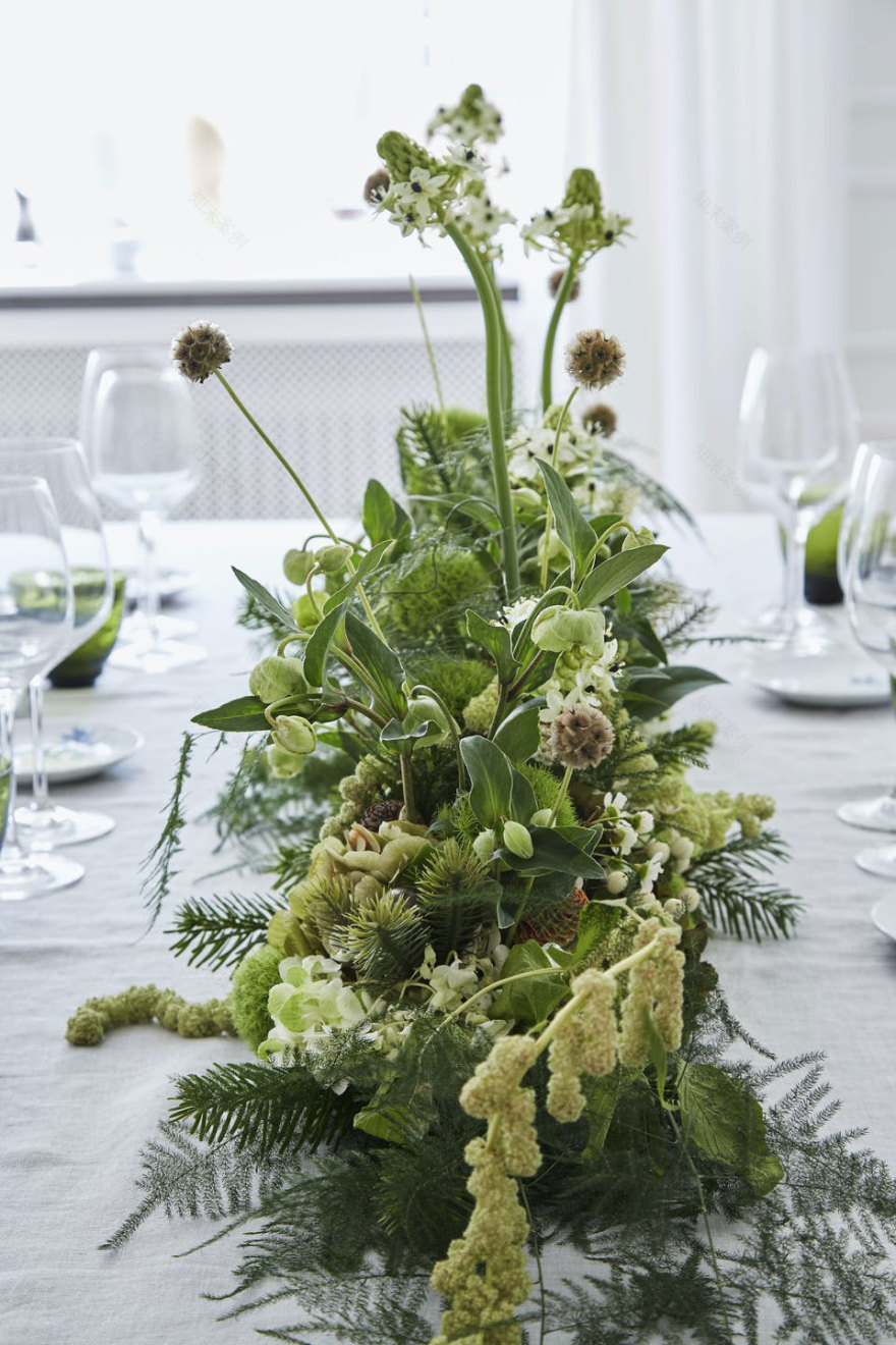 丹麦哥本哈根清新家庭圣诞家居设计-8