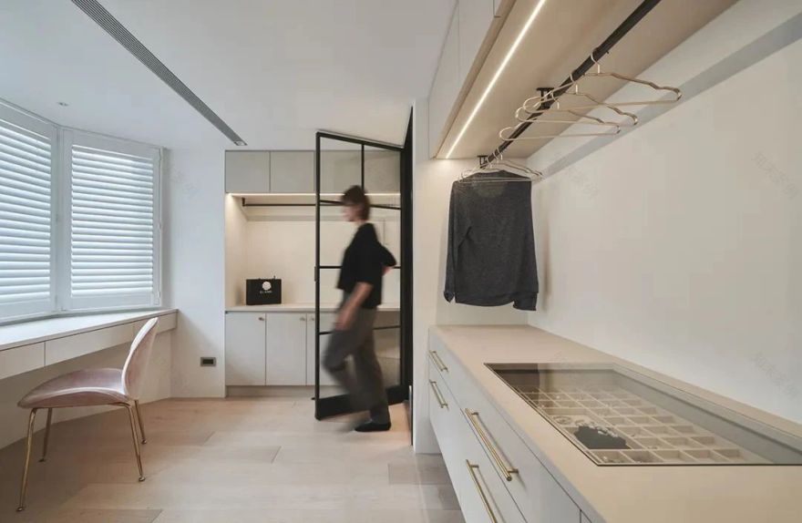 270㎡奶白色豪宅,静谧亲子之家丨北鸥设计-30