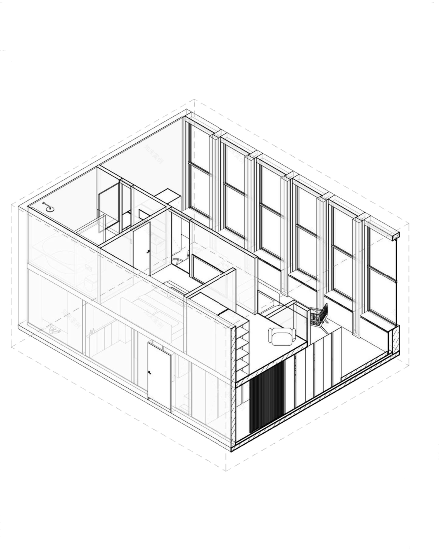 BAIRES 100 平方米 23丨俄罗斯莫斯科丨NUMÉRO A-62
