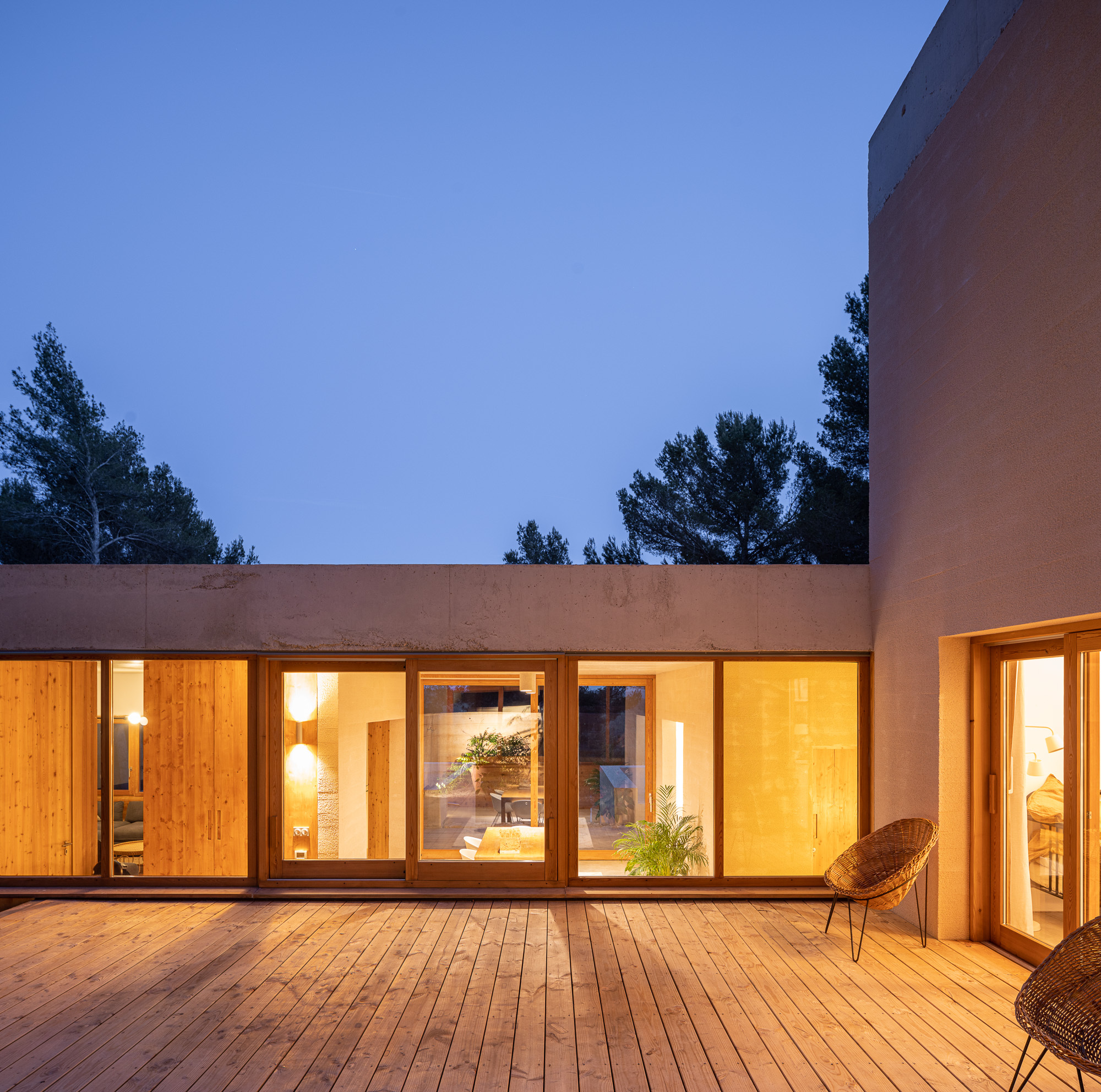 松林里的房子丨法国丨AT architectes-22