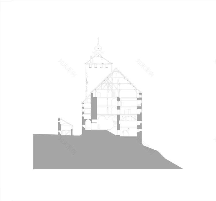 瑞士韦登堡城堡翻新及扩建-8
